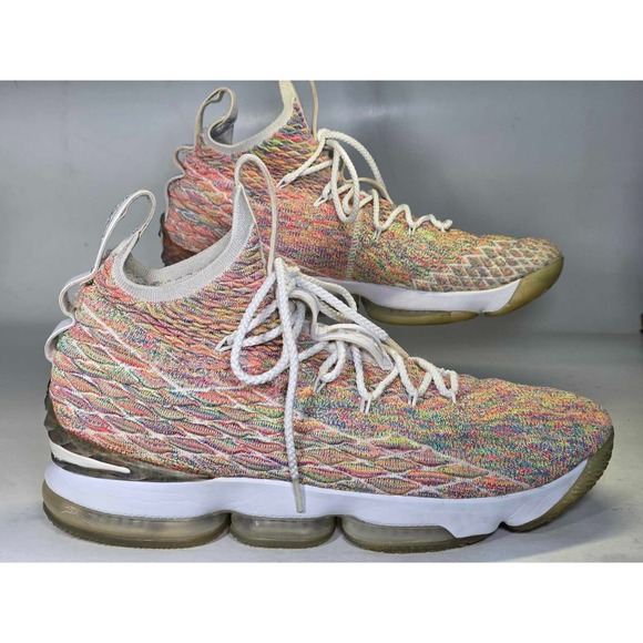 Nike LeBron 15 XV Men\'s Sneakers Size 14 EU 48.5 Multicolor Basketball Shoes‎ main image 16
